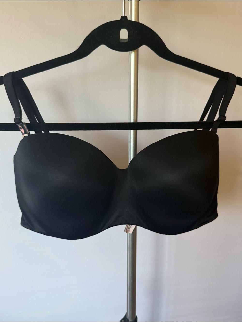 Victoria's Secret Black Convertible Strapless Bra